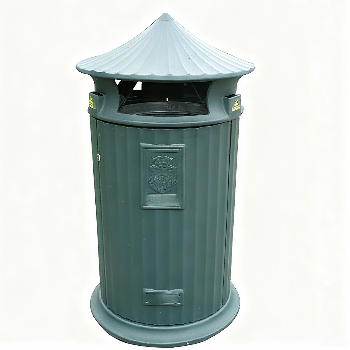 Outdoor Cast Iron Dustbin HS-DS001,Cast Iron Dustbin